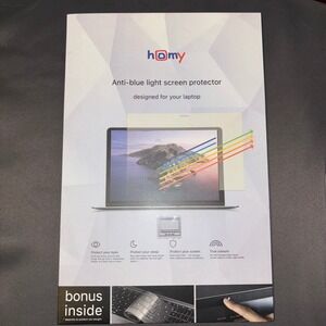 Homy Anti Blue Light Screen Protector for‎ MacBook Laptop - Retails $40